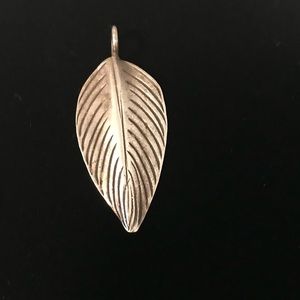 Sterling Silver Leaf Pendant